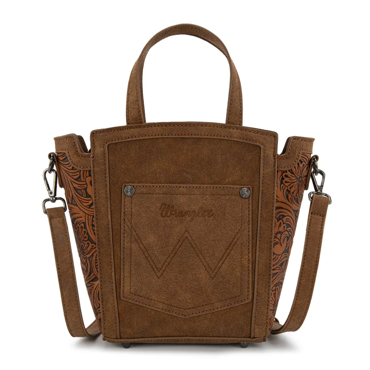 Wrangler Genuine Hair-On Cowhide Tote/Crossbody - Multiple Colors!