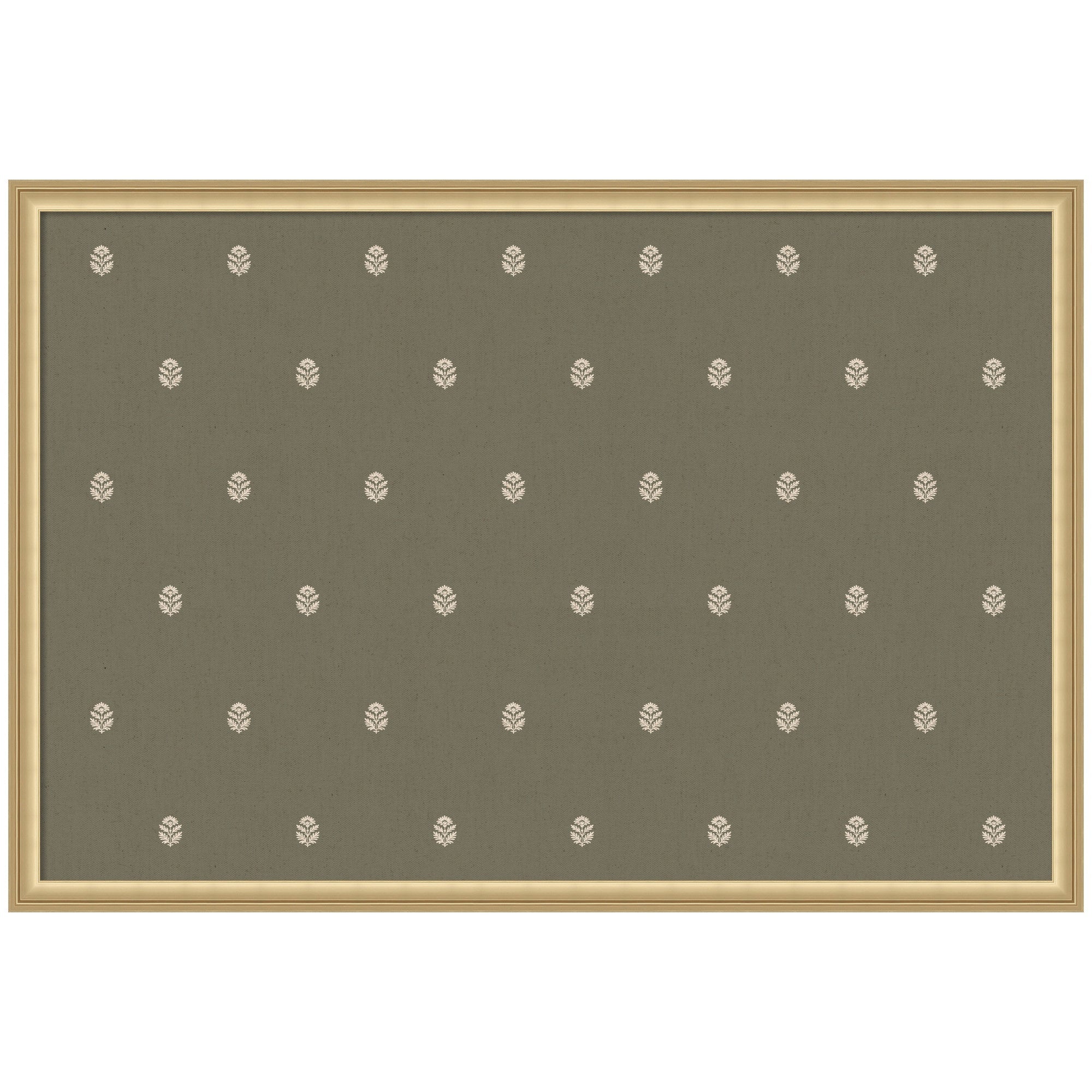 Pinboard | Green Botanical Block Print - Multiple Sizes!