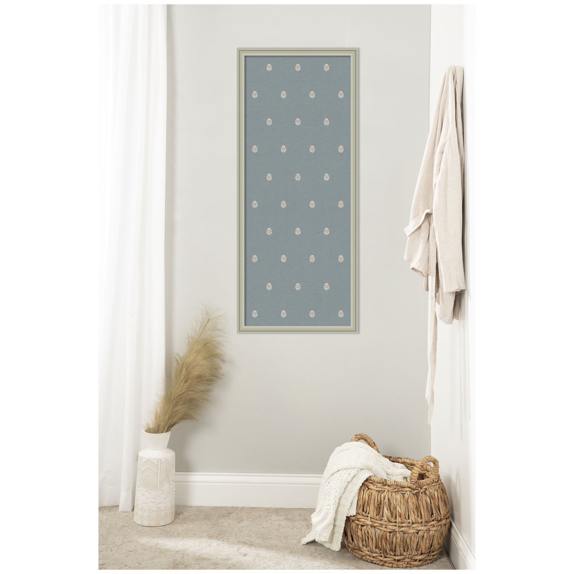 Pinboard | Blue Botanical Block Print