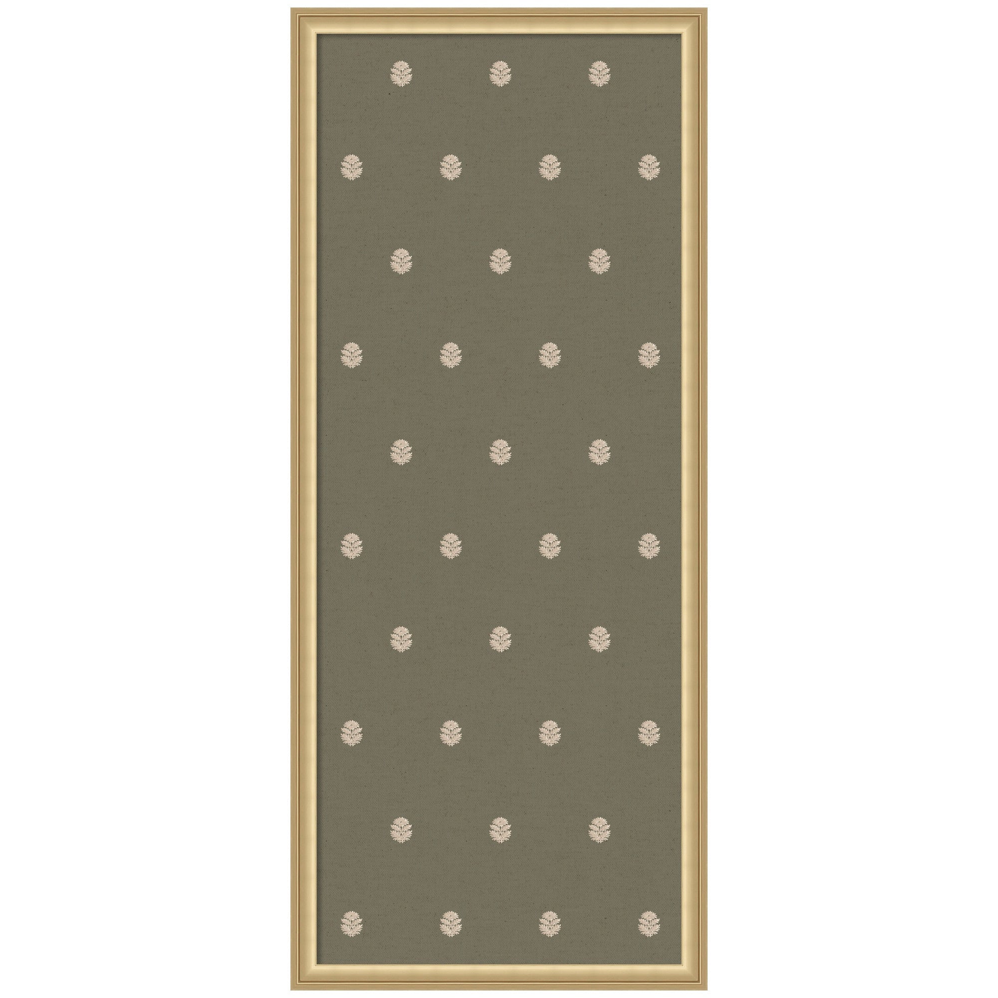 Pinboard | Green Botanical Block Print - Multiple Sizes!