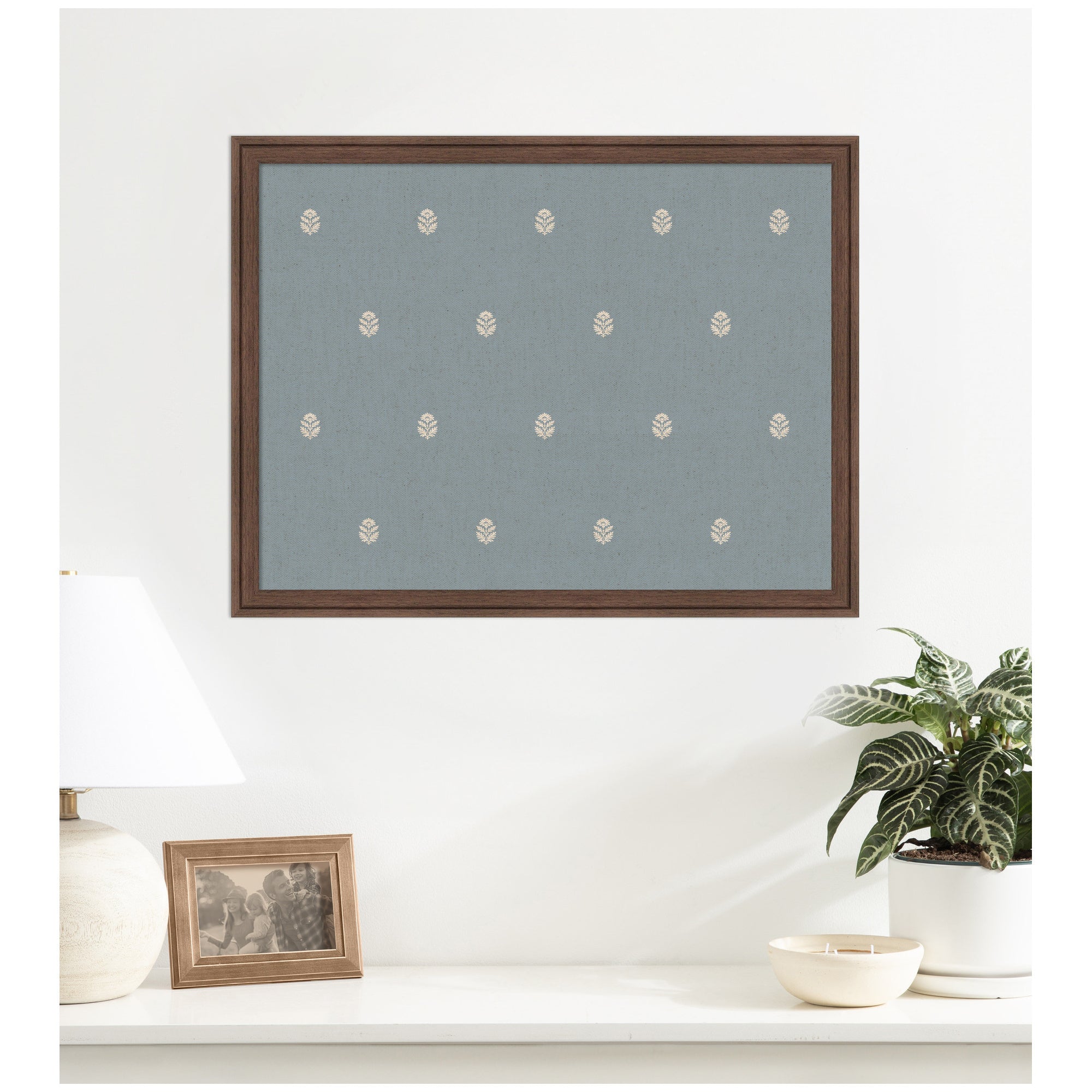 Pinboard | Blue Botanical Block Print