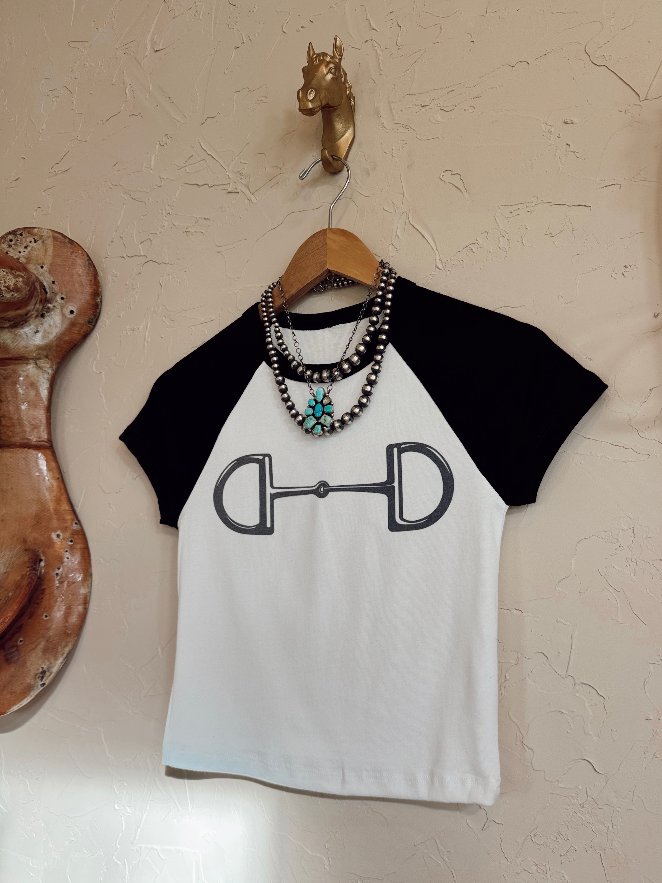 The Snaffle Bit Raglan Top