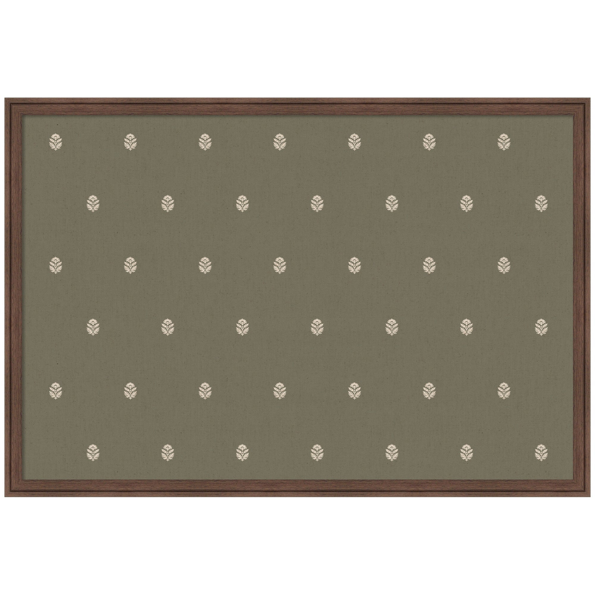 Pinboard | Green Botanical Block Print - Multiple Sizes!