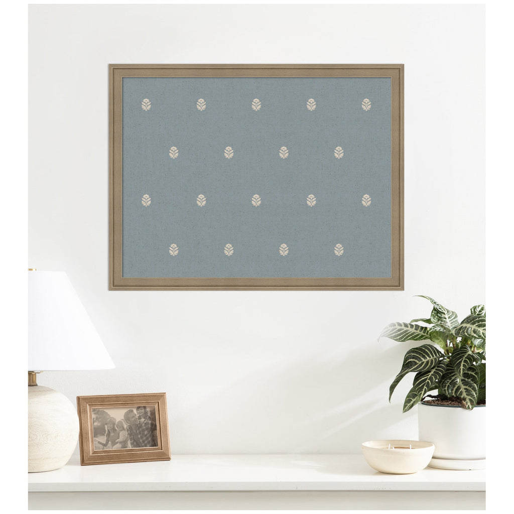 Pinboard | Blue Botanical Block Print