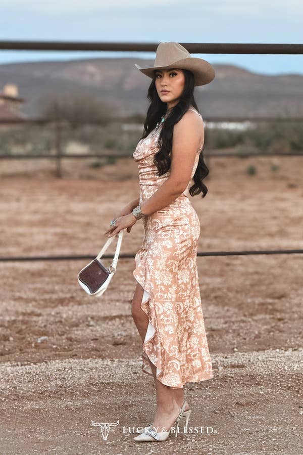 The Wild Spirit Ruffle Dress