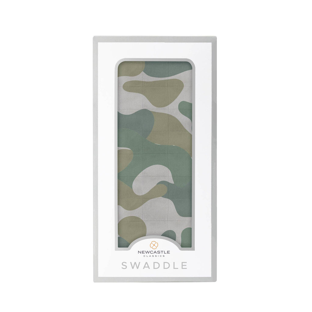 The Hunter's Camo Swaddle
