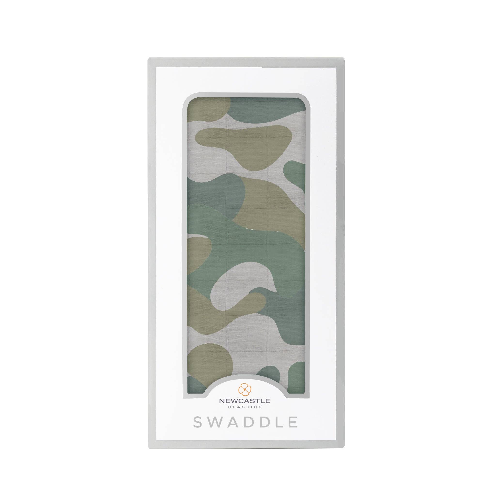 The Hunter's Camo Swaddle