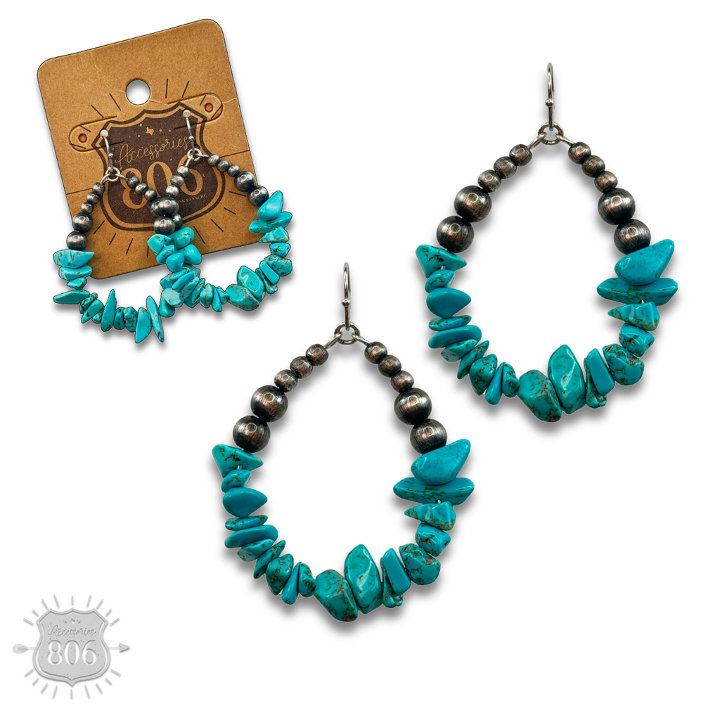 The Raven Teardrop Earrings - 4 Colors!