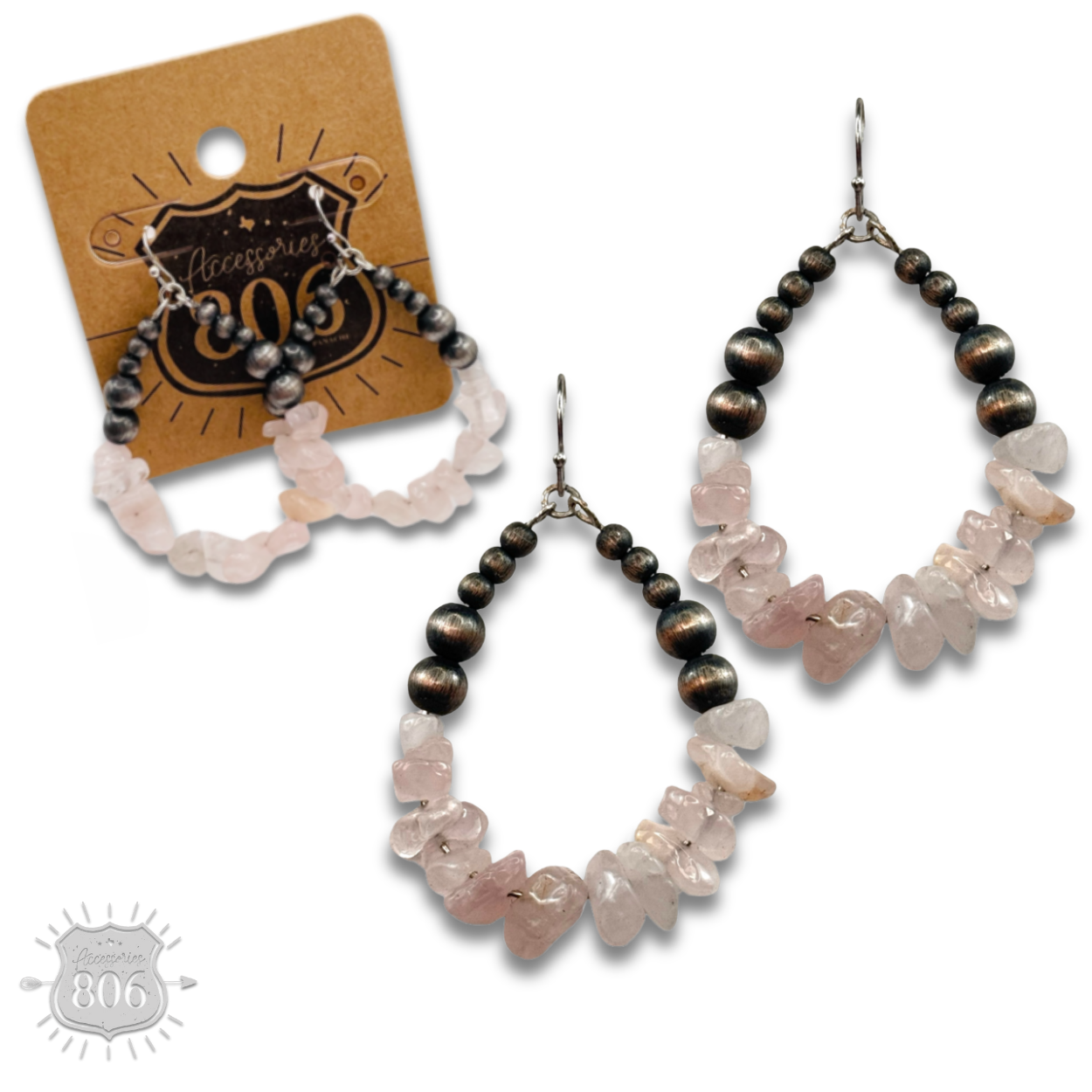 The Raven Teardrop Earrings - 4 Colors!