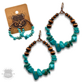 The Raven Teardrop Earrings - 4 Colors!