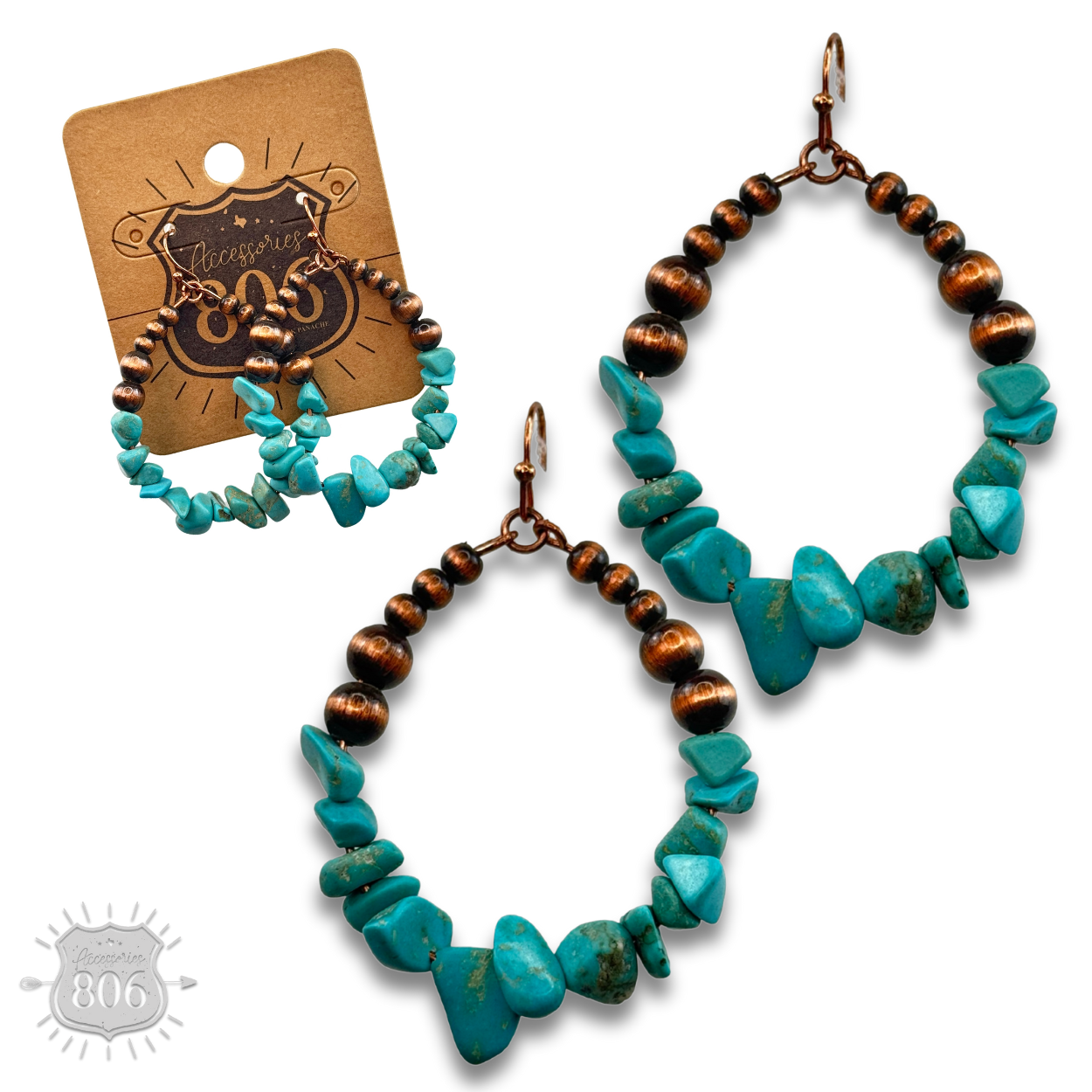 The Raven Teardrop Earrings - 4 Colors!