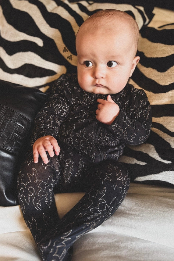 Midnight Mesa Footie Jammies