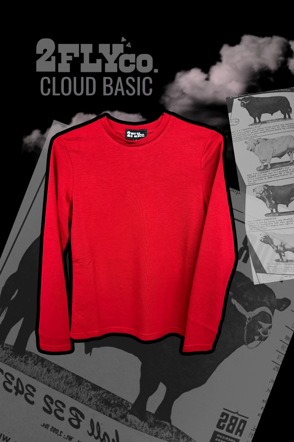 The Cloud Long Sleeve Basic Tee | 4 Colors Available!