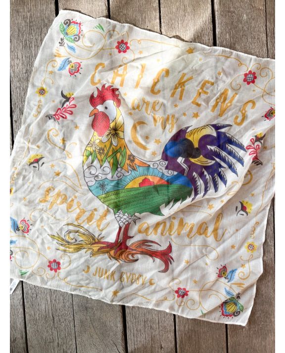 Junk Gypsy Chicken Spirit Animal Bandana