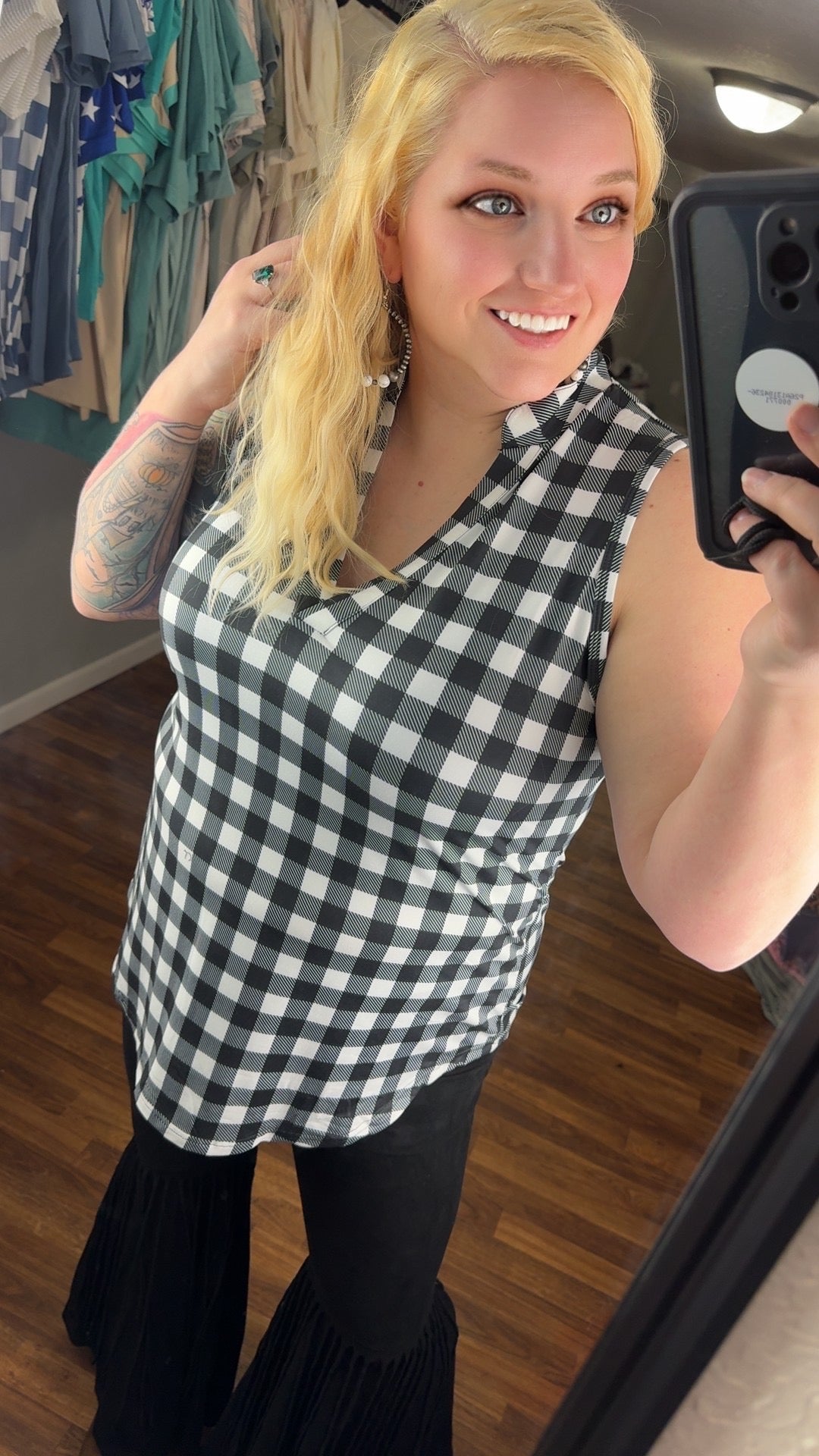 The Plaid My Love Tank