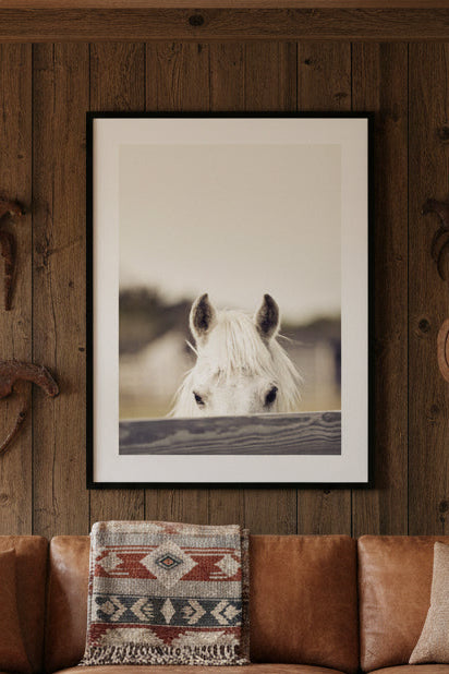 Equine Crop by Robert Cadloff Framed Wall Art Print