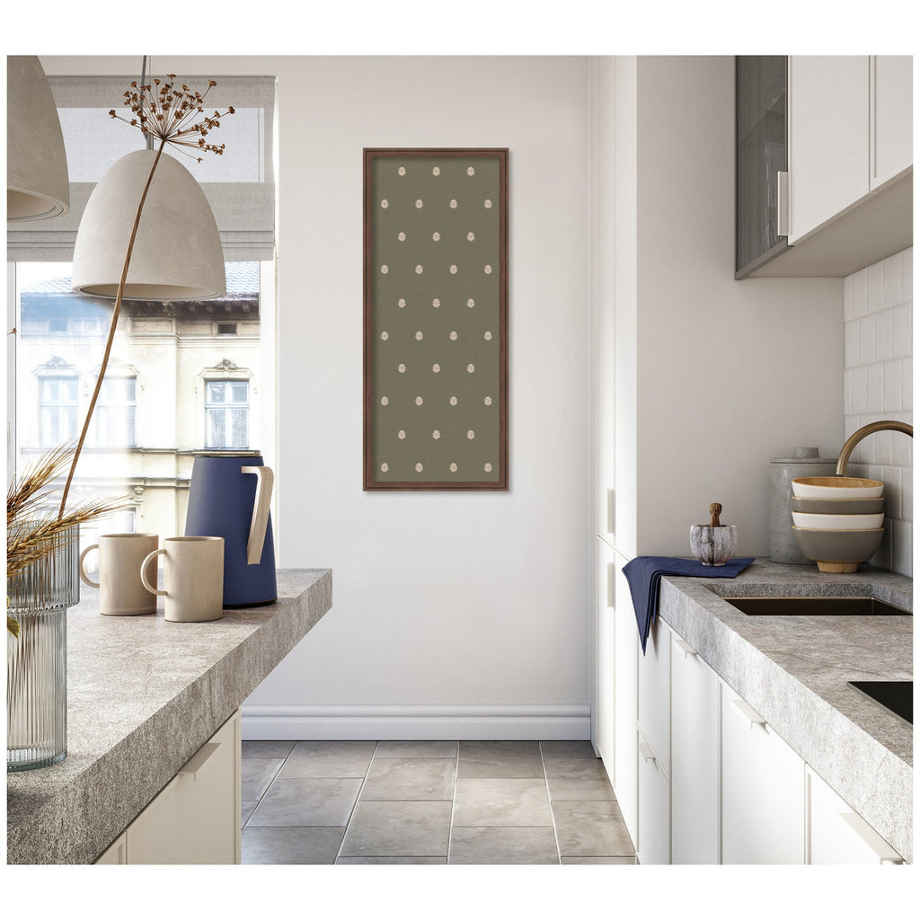 Pinboard | Green Botanical Block Print - Multiple Sizes!