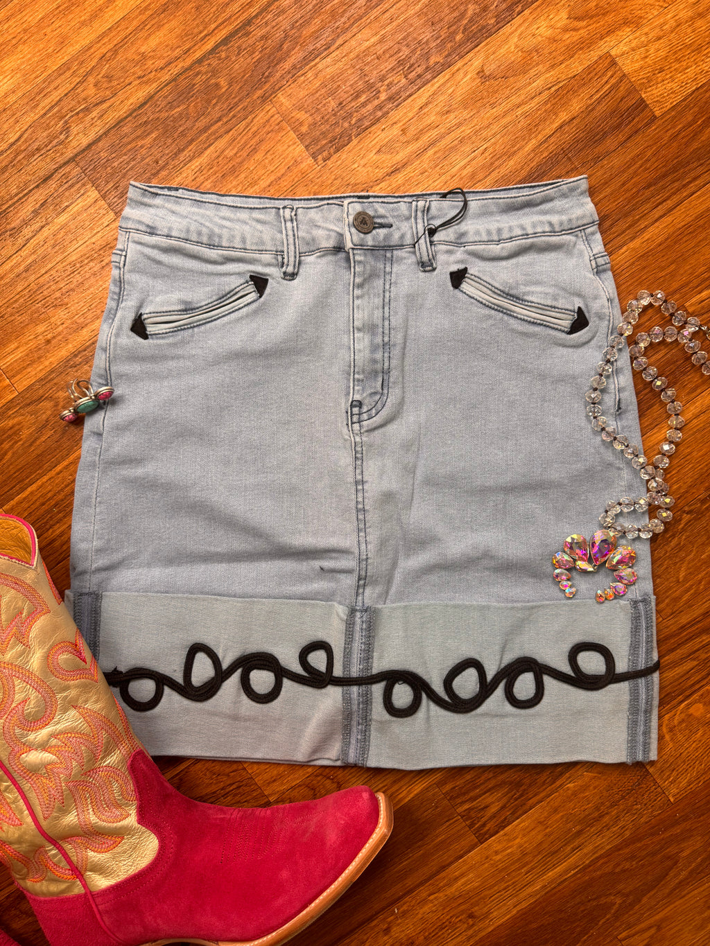 The Howdy Hemline Skirt