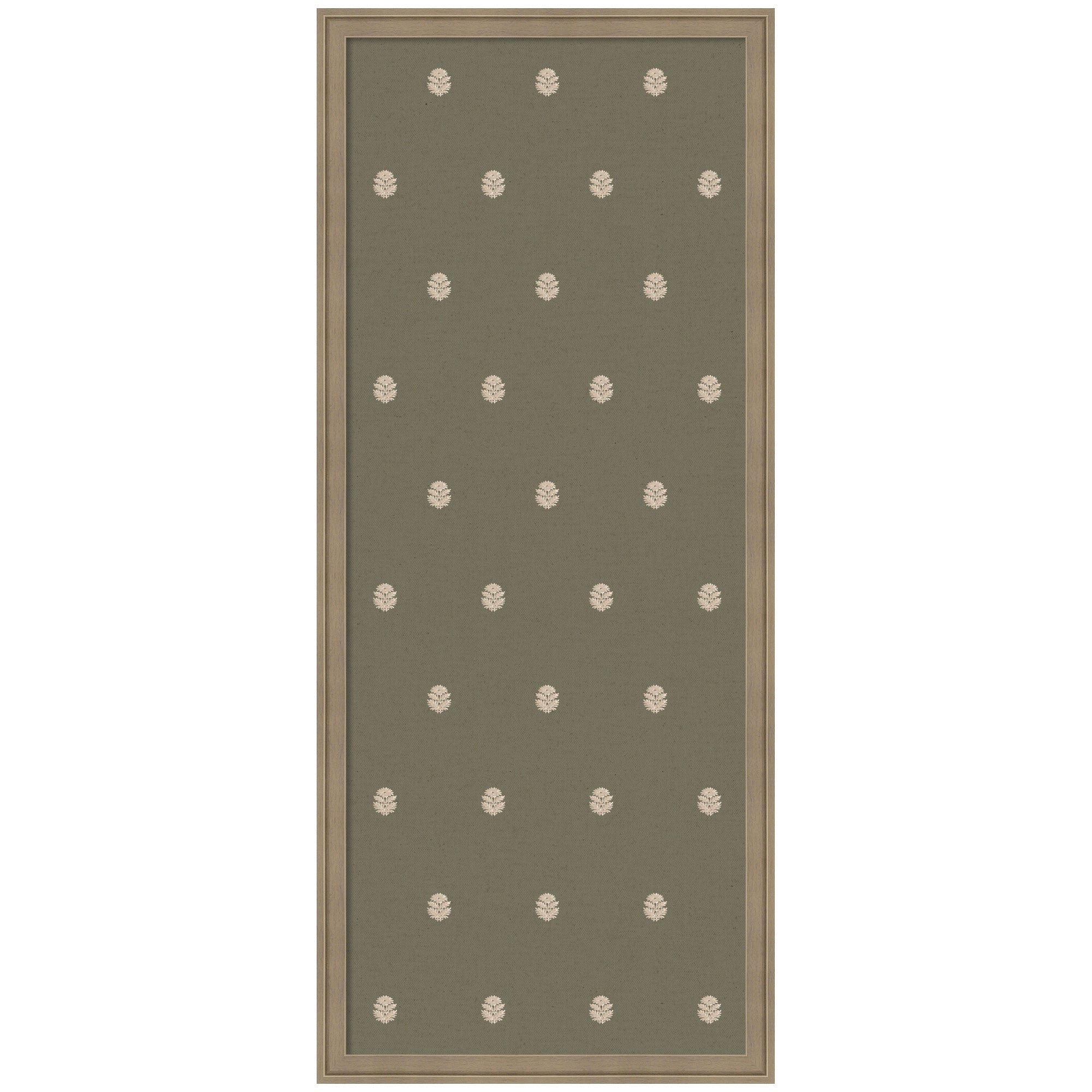 Pinboard | Green Botanical Block Print - Multiple Sizes!