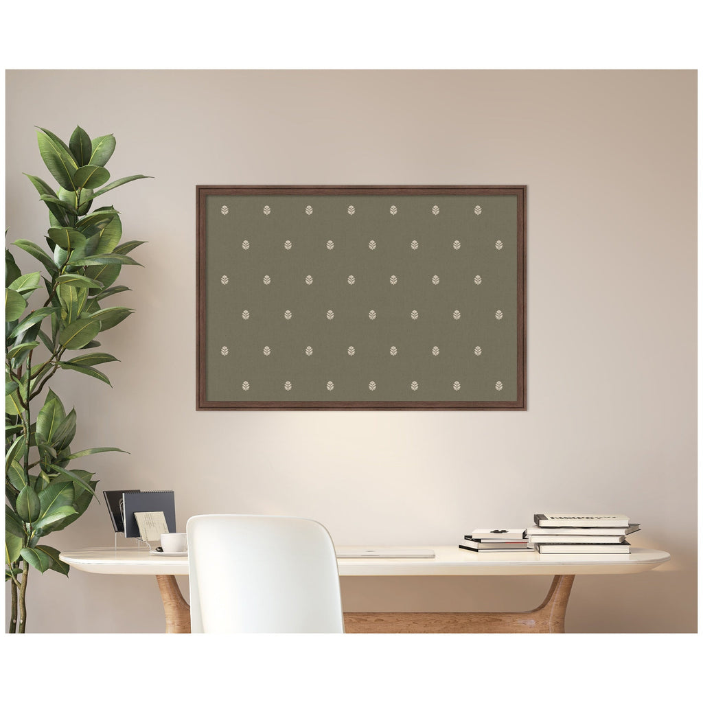 Pinboard | Green Botanical Block Print - Multiple Sizes!
