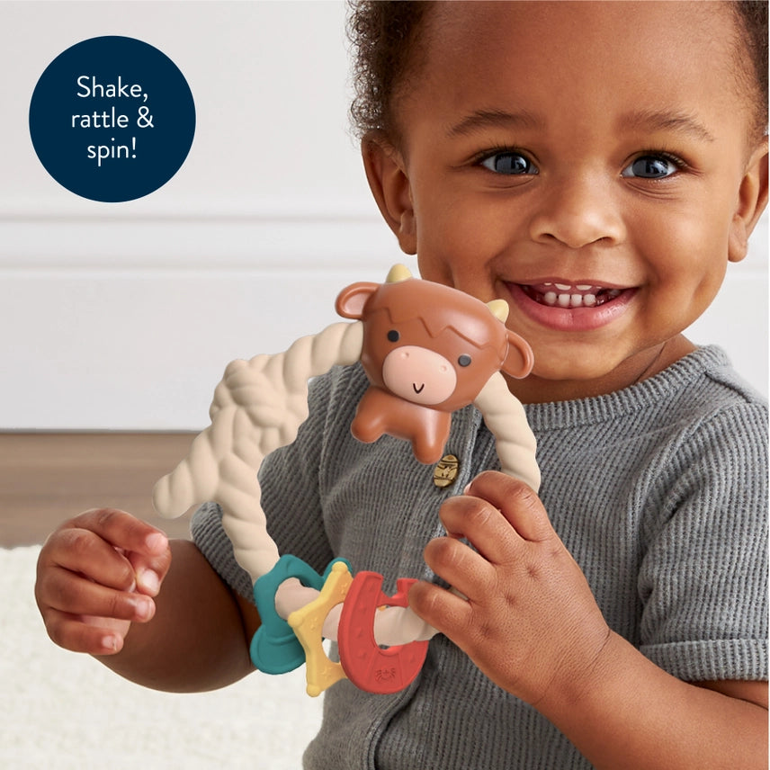 Highland Ritzy Rattle™ Silicone Teether