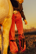 The Sagebrush Tapdancer Denim in Red