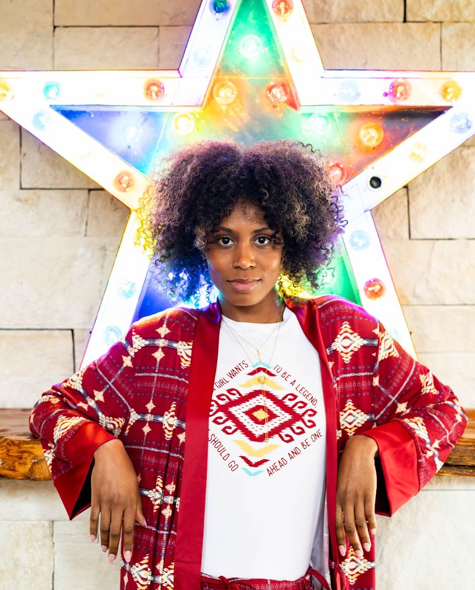 Junk Gypsy Aztec Legend Pajama Set