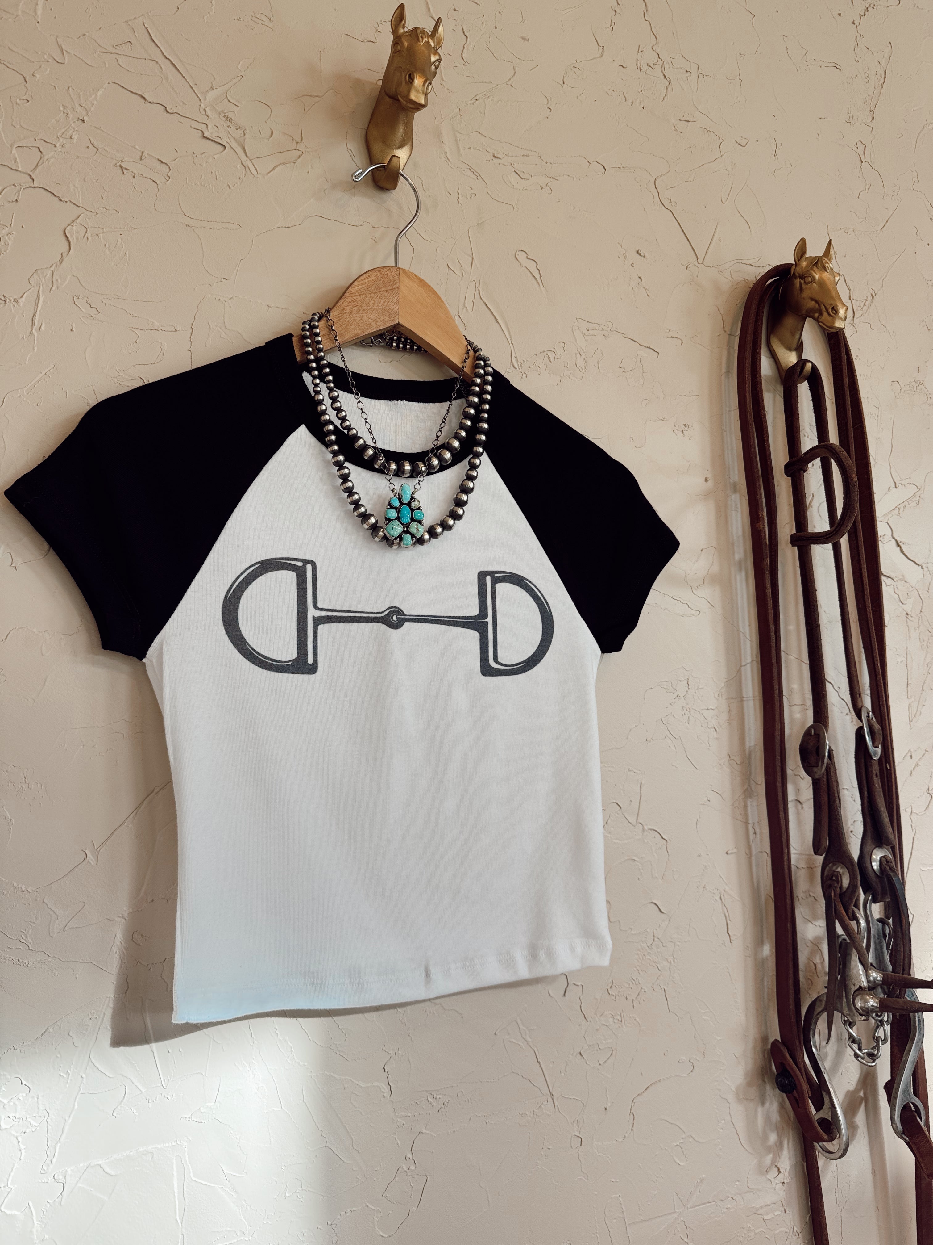 The Snaffle Bit Raglan Top