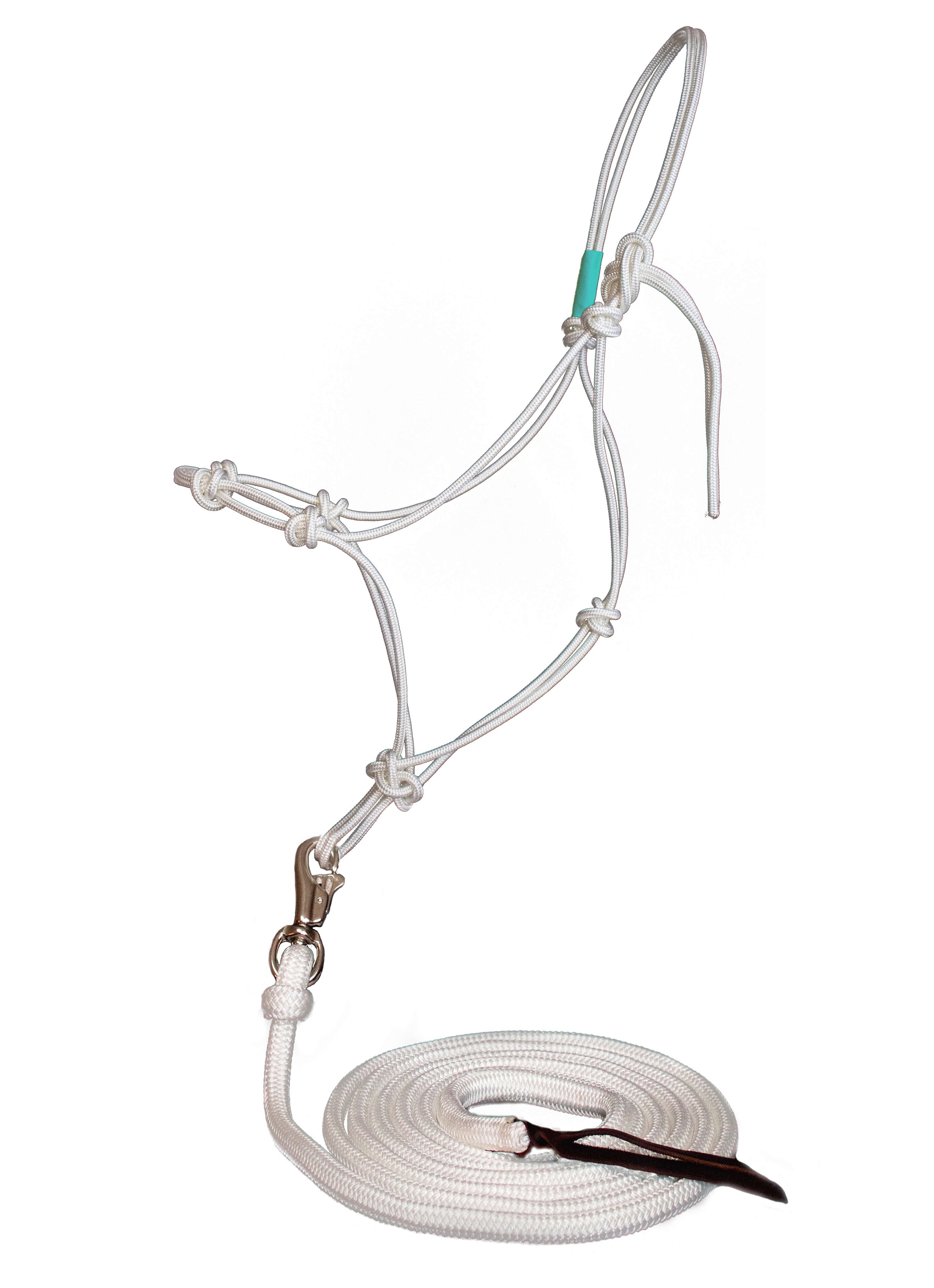 Andrea Equine Clinician 4 Knot Halter and 14ft Lead Set - 10 Colors!