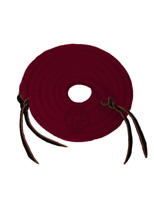 Andrea Equine 10 Ft Clinician Loop Reins - 15 Colors!