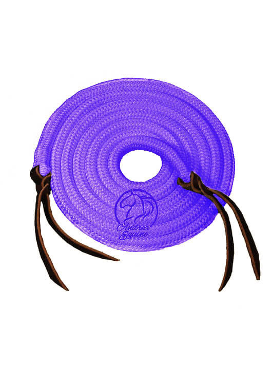 Andrea Equine 10 Ft Clinician Loop Reins - 15 Colors!
