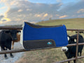 Hustle and Home Navy Blue Luxe Pony Contoured Felt Top/Fleece Lined Saddle Pad