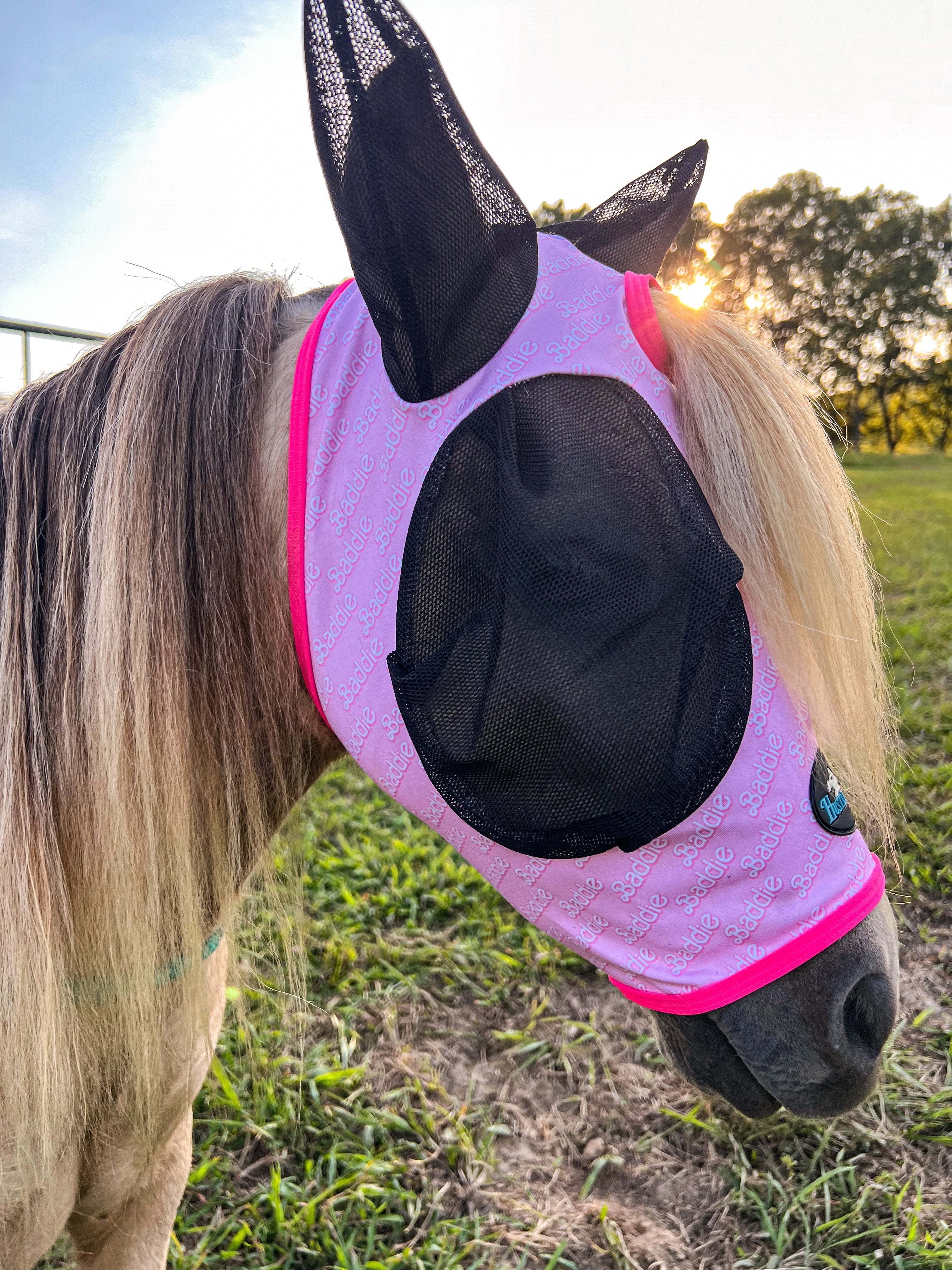 Hustle and Home Baddie Fly Mask - 3 Sizes!
