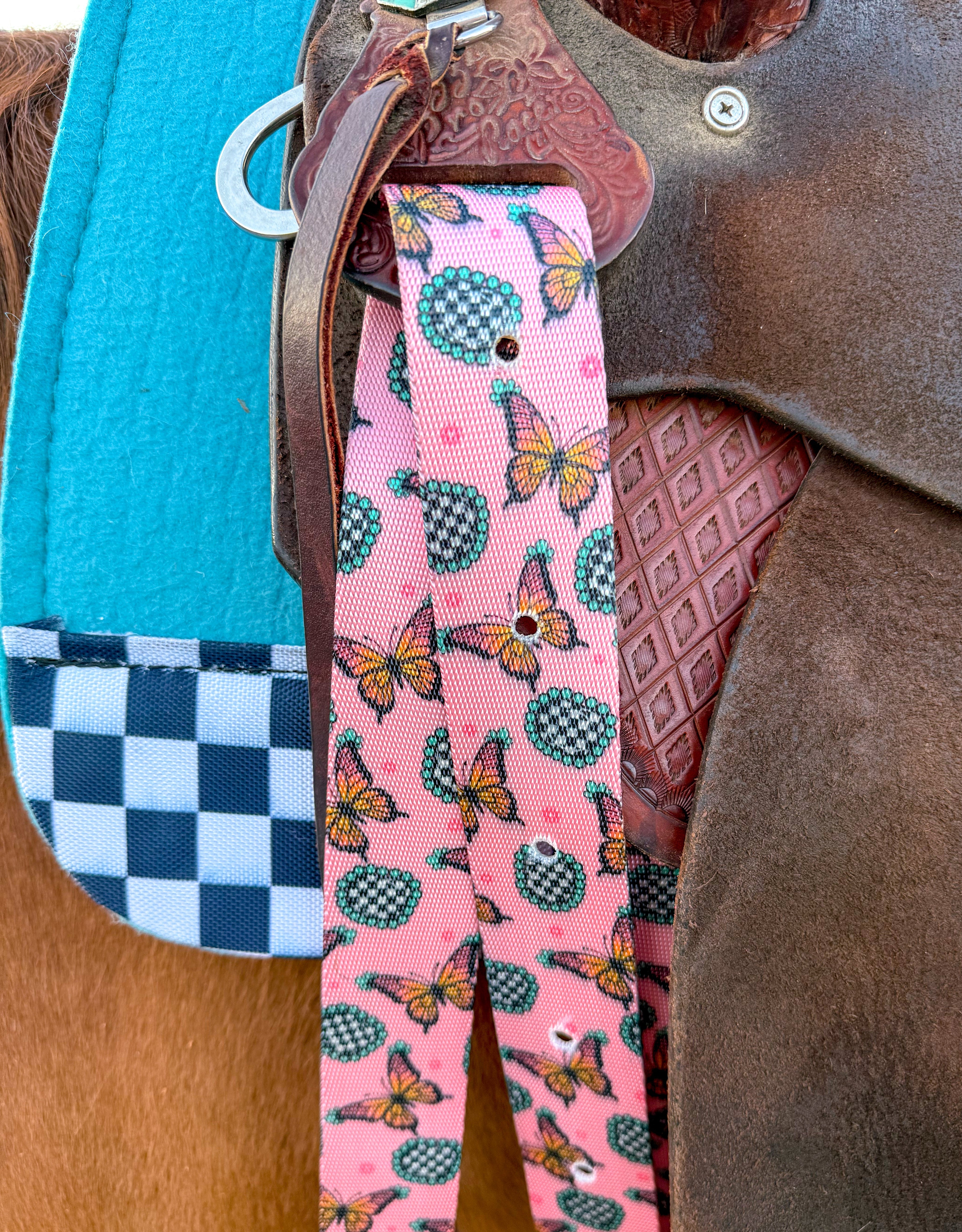 Hustle and Home | Boujee Butterflies Cinch Strap Set