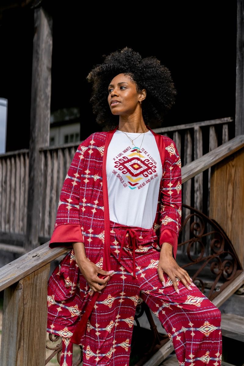 Junk Gypsy Aztec Legend Pajama Set