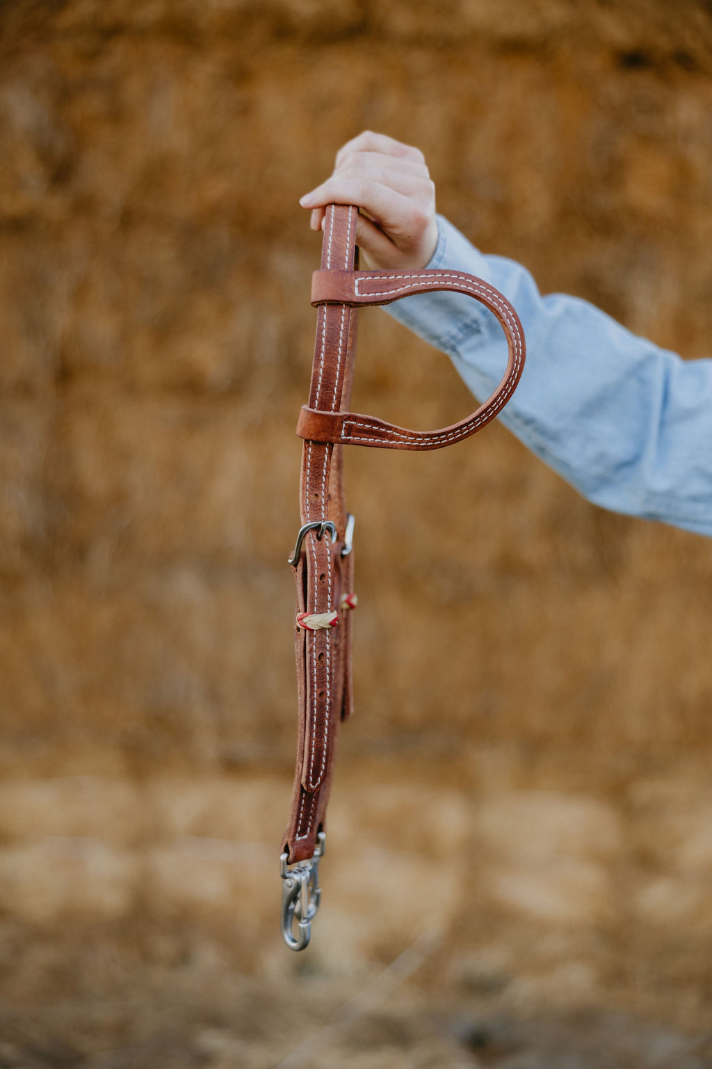 Andrea Equine "Cardinal" Futurity Quick Change Training One Ear Headstall