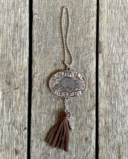 Junk Gypsy Armadillo Car Charm