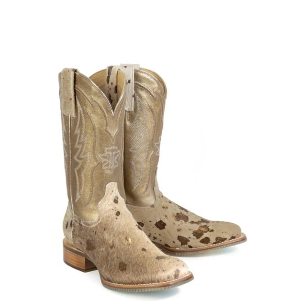 Tin Haul Golden Charolais - Women's Leather Cowgirl Boot