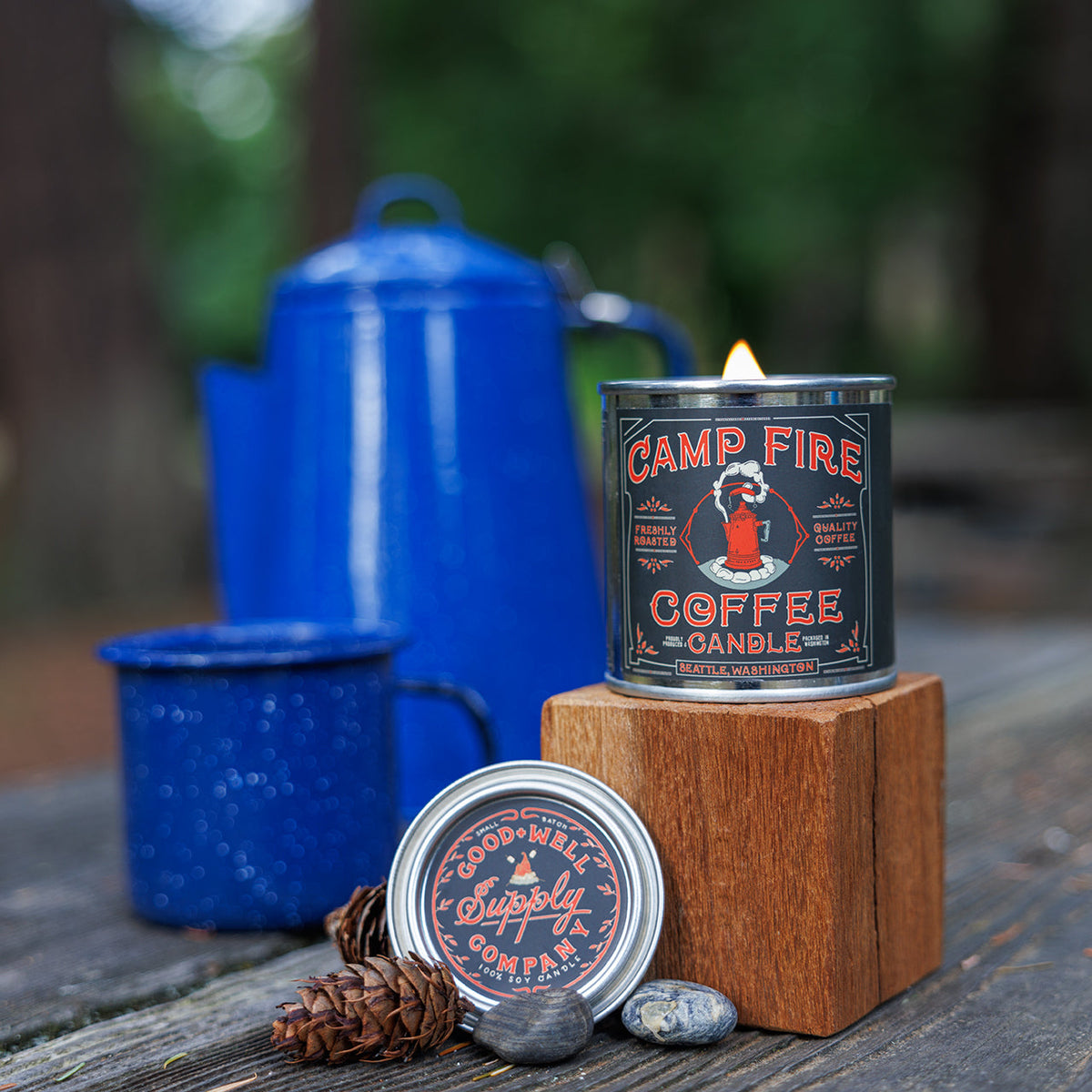 The Campfire Coffee Candle