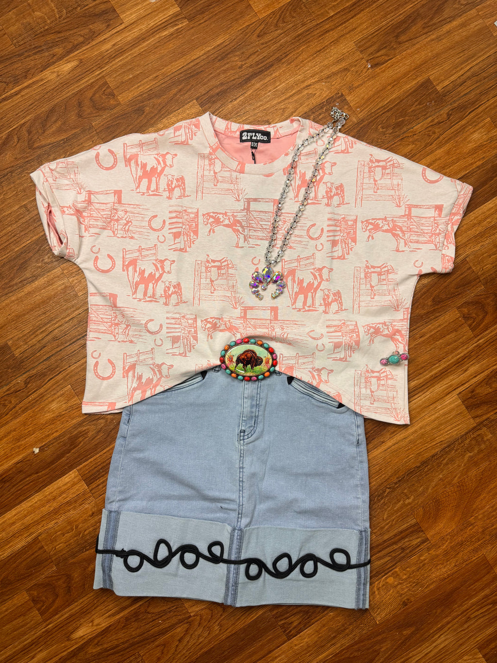 The Howdy Hemline Skirt