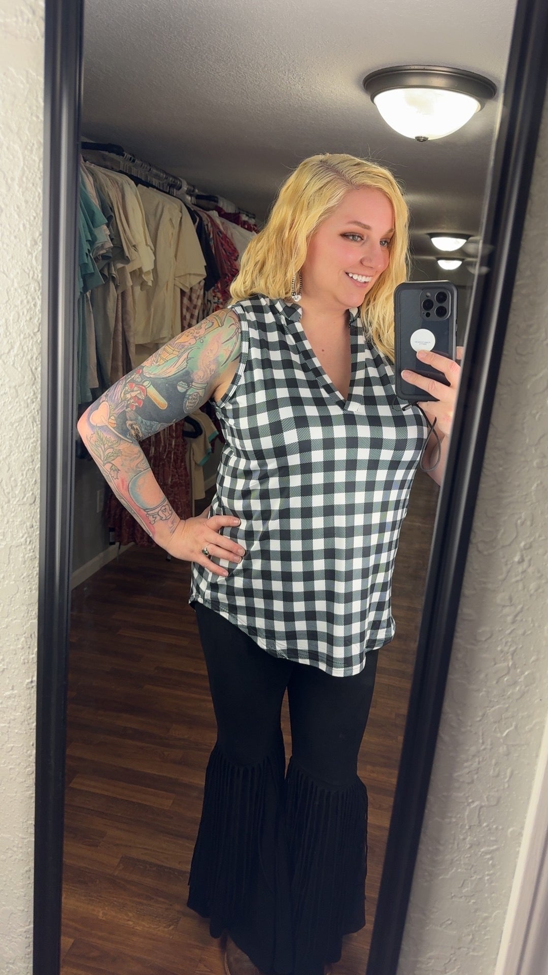 The Plaid My Love Tank