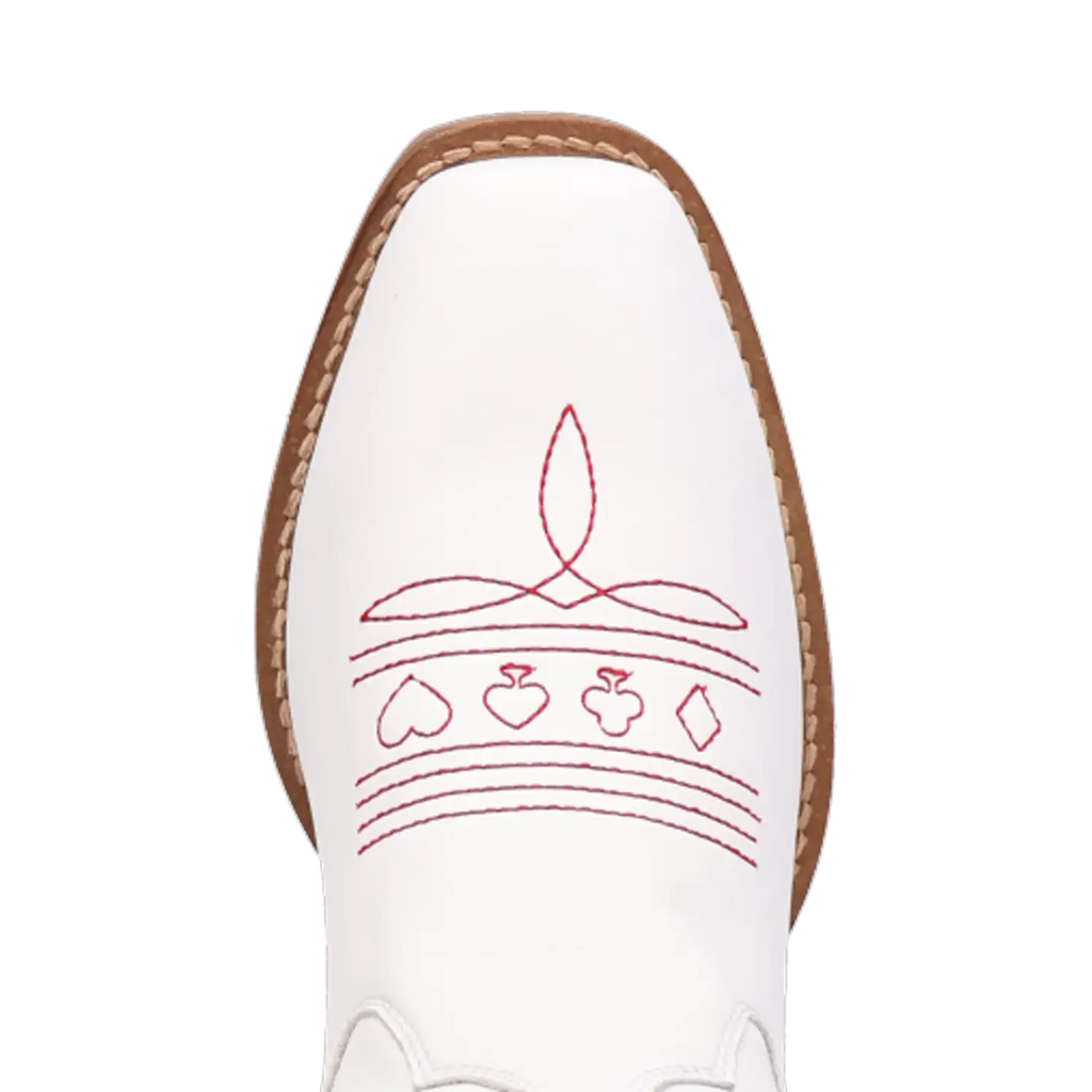 Dingo Jack of Diamonds - Women's Leather Cowgirl Boots | Choose Balck or White!