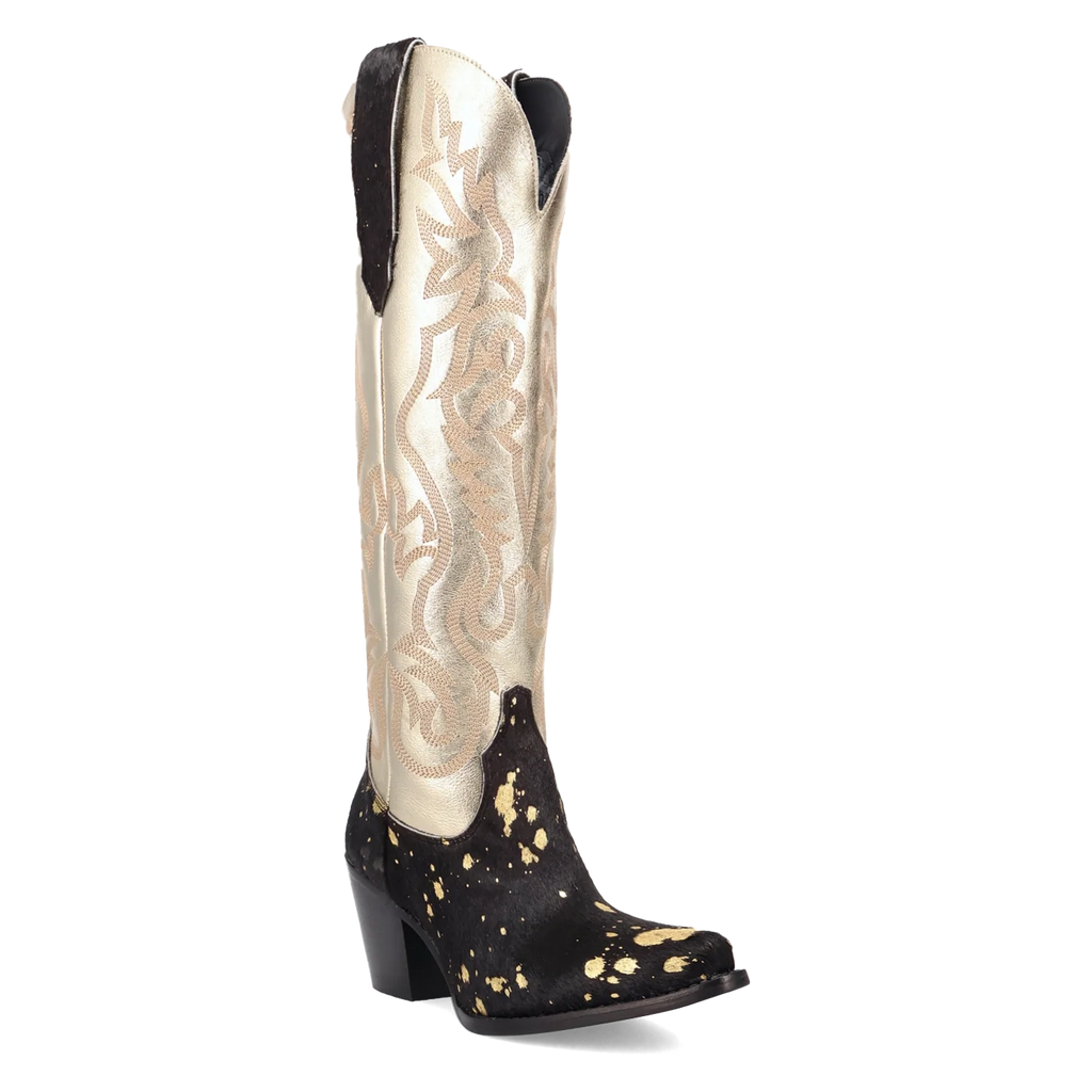 Dingo Take No Bull - Women's Calf Hair Cowgirl Boots - 4 Colors!!