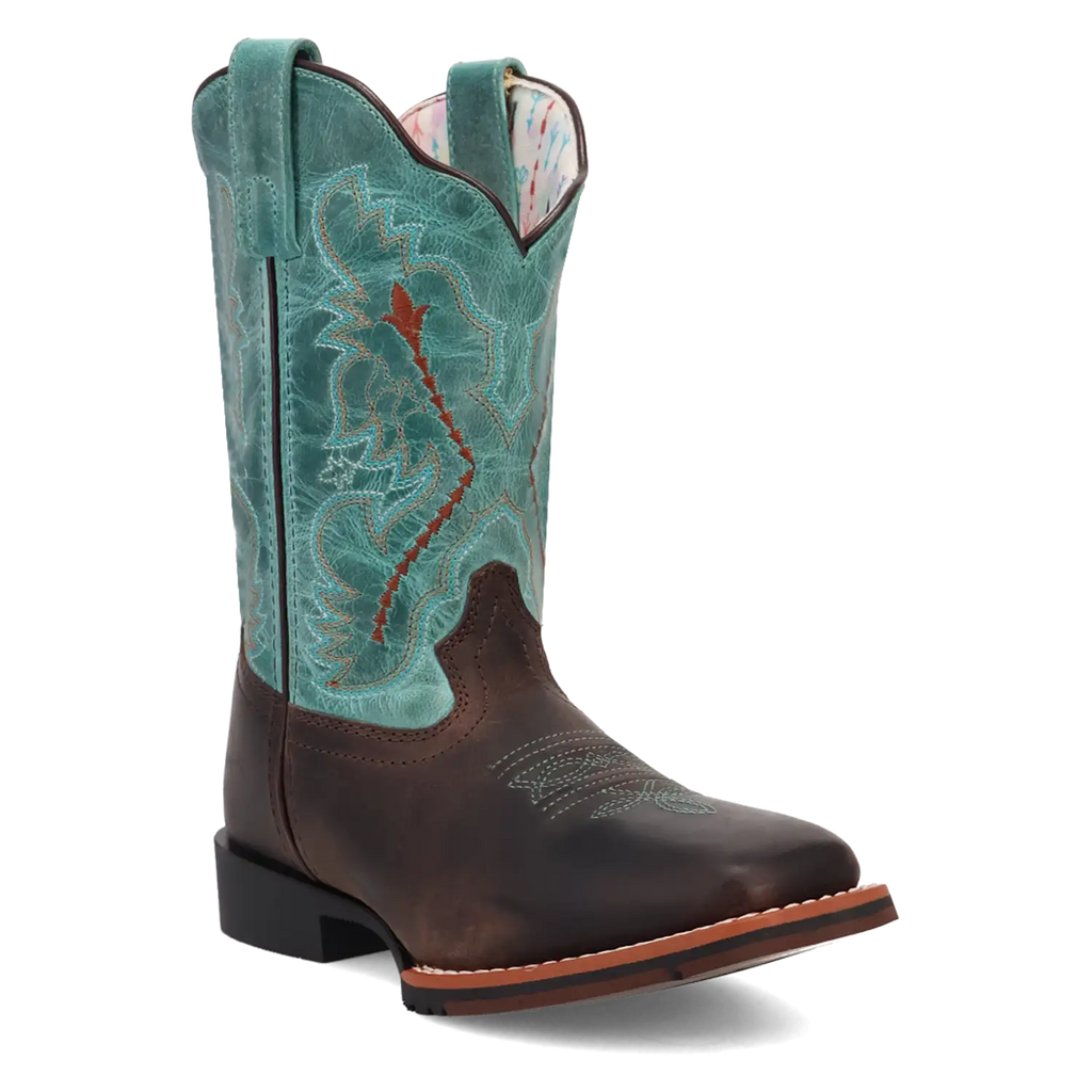 Dan Post | Salina - Little & Big Kid's Cowgirl Boots - Available in Turquoise & Pink!