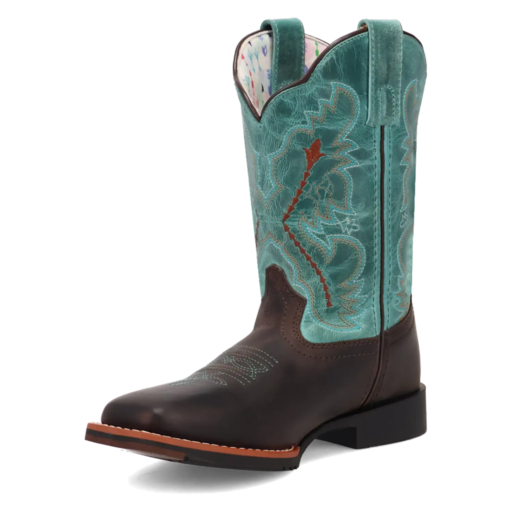 Dan Post | Salina - Little & Big Kid's Cowgirl Boots - Available in Turquoise & Pink!