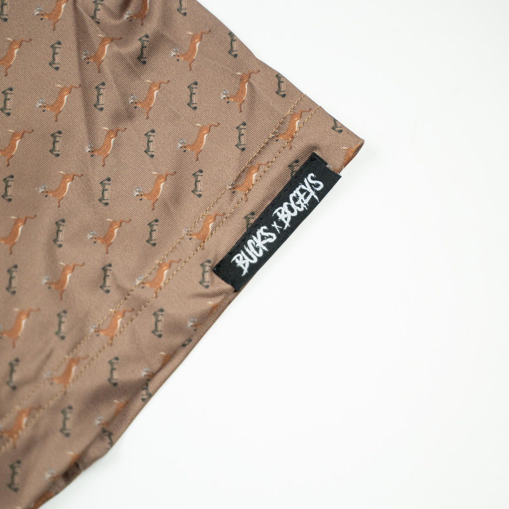 The Jumpin' Buck Men's Golf Polo
