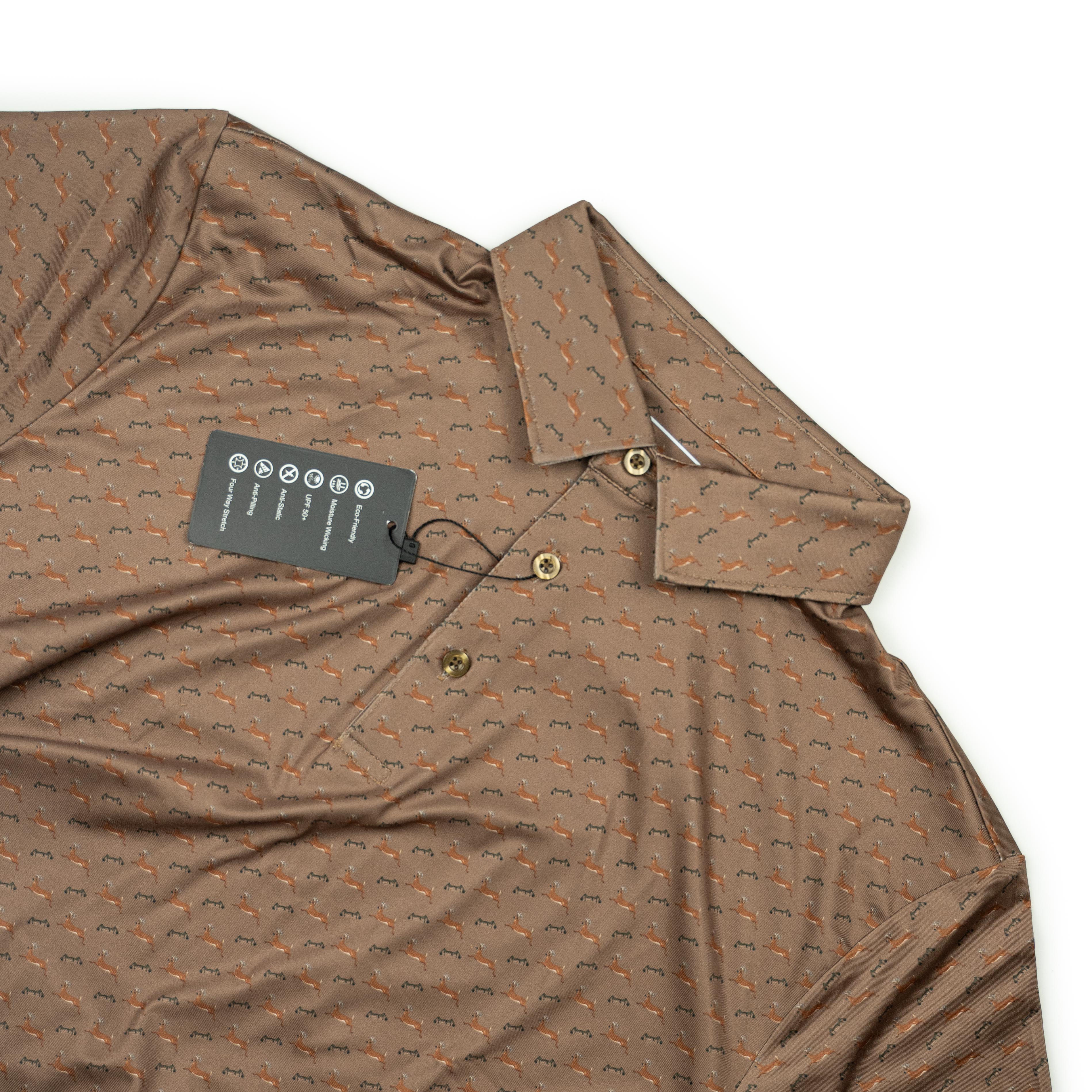 The Jumpin' Buck Men's Golf Polo