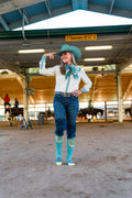Get Lucky Aqua Performance Boot Socks
