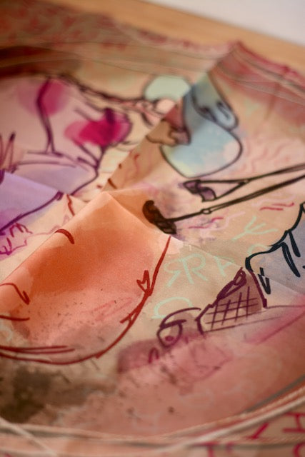 The Branding Day Silk Western Cowgirl Wild Rag Scarf