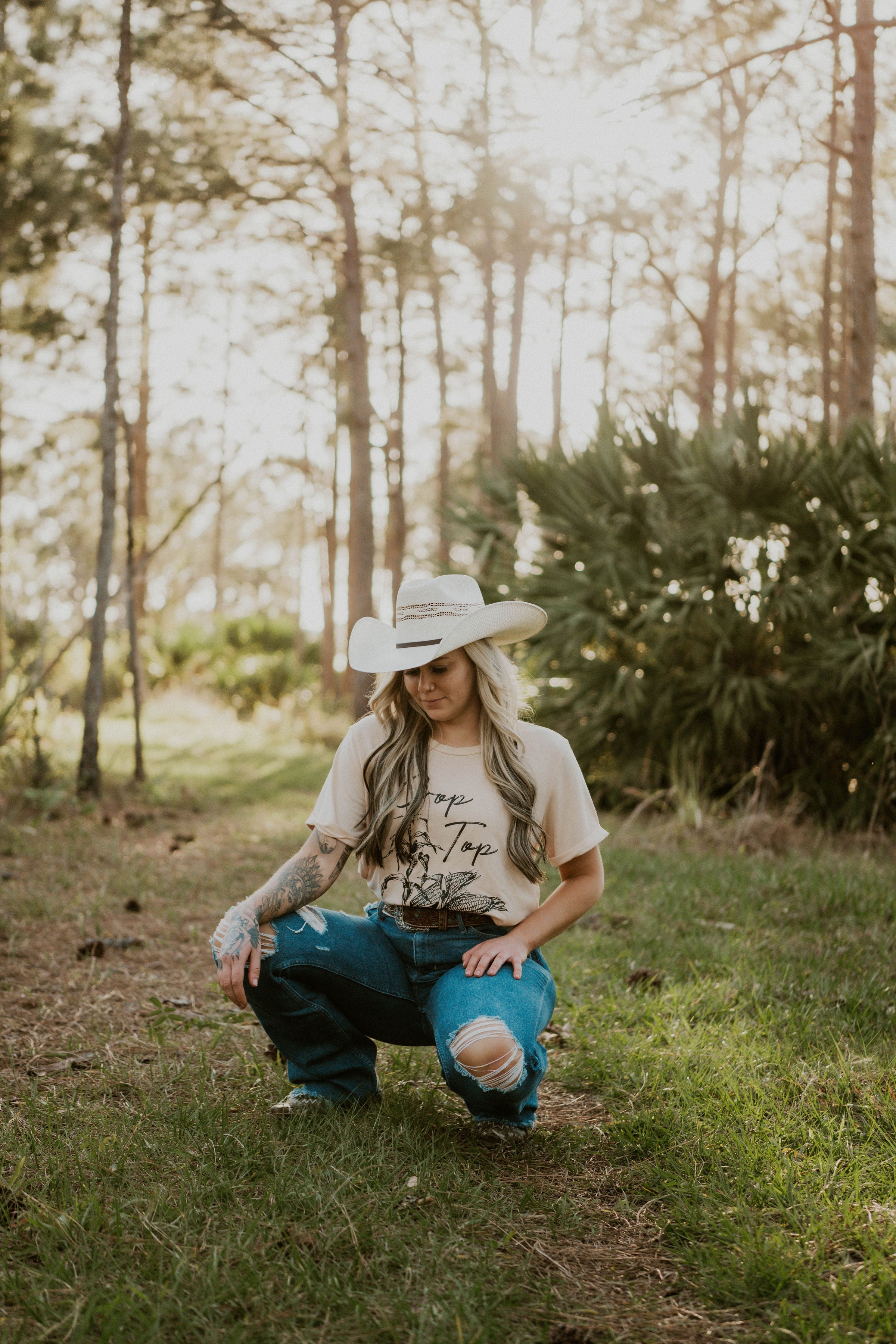 Crop Top Graphic T-Shirt